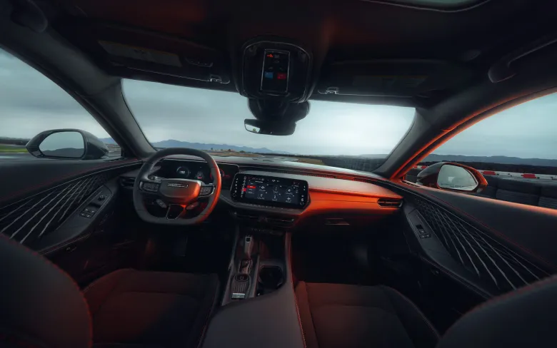 2024 dodge charger electric interior