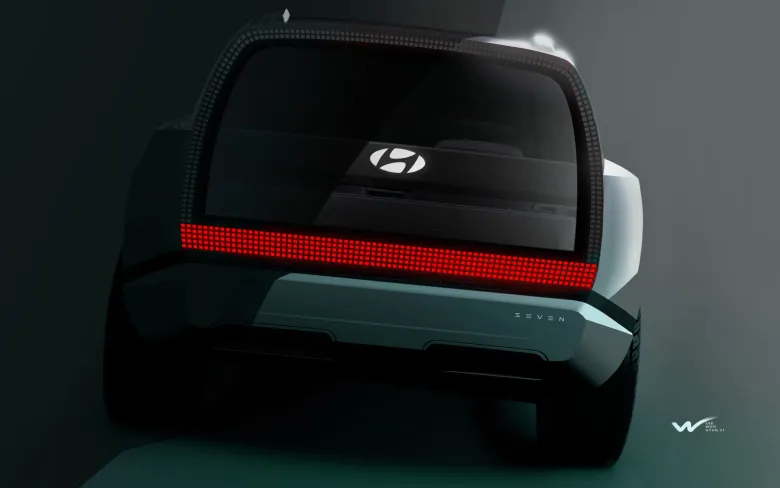 The 7 seater suv Hyundai Ioniq 7