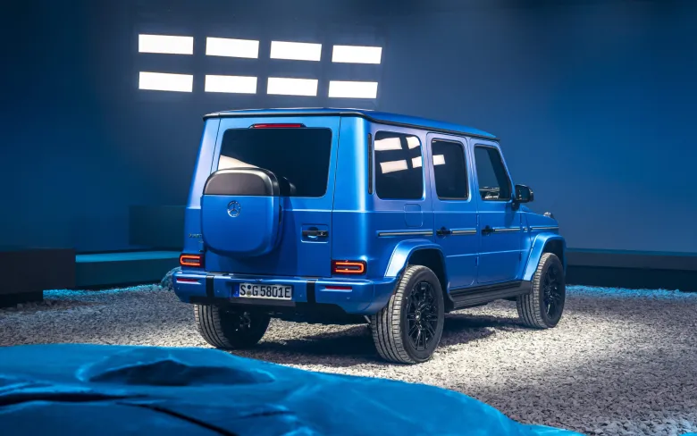 image 6 2025 Mercedes-Benz Electric G-Class revealed
