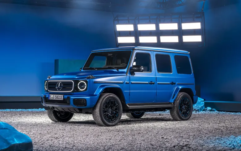image 1 2025 Mercedes-Benz Electric G-Class revealed