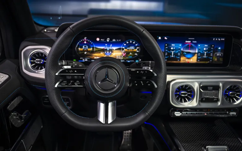 Mercedes-Benz Electric G-Class Interior Image 9