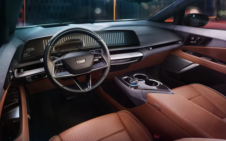 New 2025 Cadillac OPTIQ Luxury SUV Interior Image 1