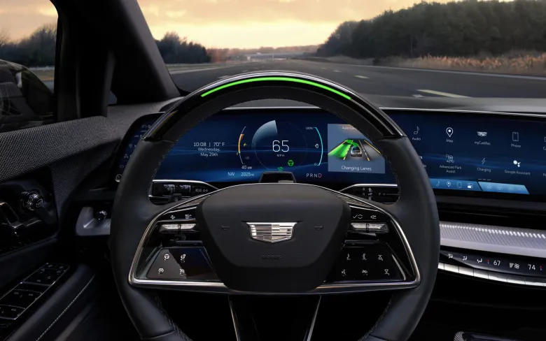 New 2025 Cadillac OPTIQ Luxury SUV Interior Image 2