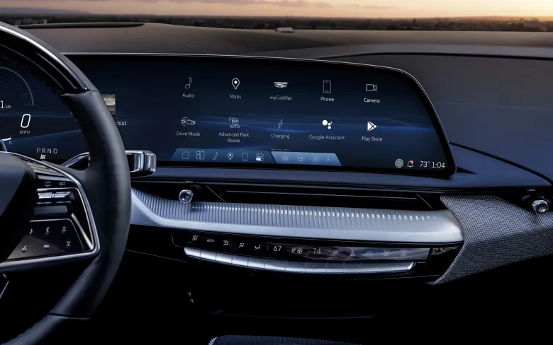 New 2025 Cadillac OPTIQ Luxury SUV Interior Image 3