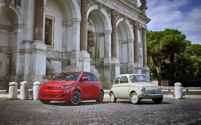 8 Fiat 500e best electric hatchback image