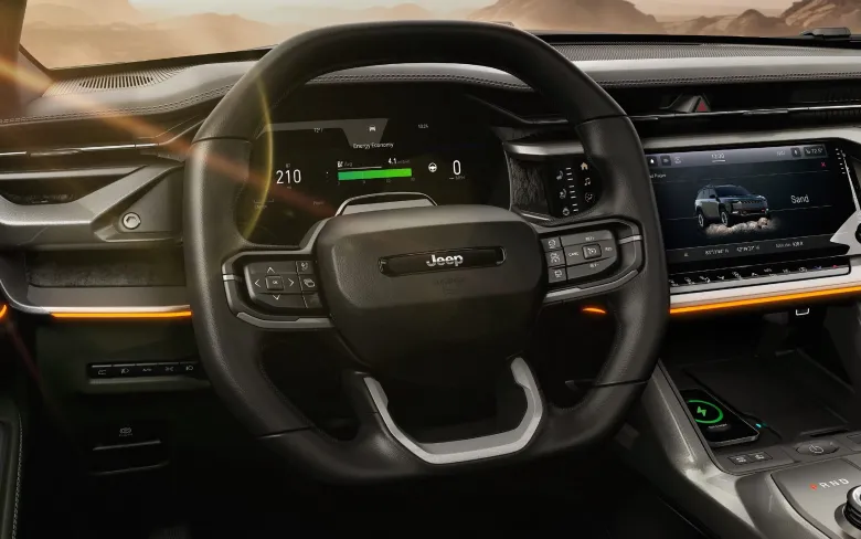 Electric Jeep Wagoneer S Trailhawk Concept Interior Image 6