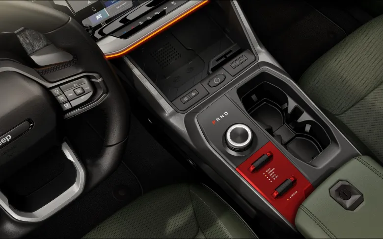 Electric Jeep Wagoneer S Trailhawk Concept Interior Image 8