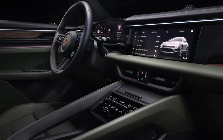 Porsche Macan EV Base model Interior Image 4