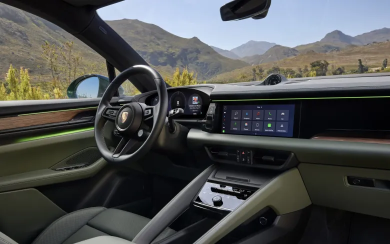 Porsche Macan EV Base model Interior Image 1