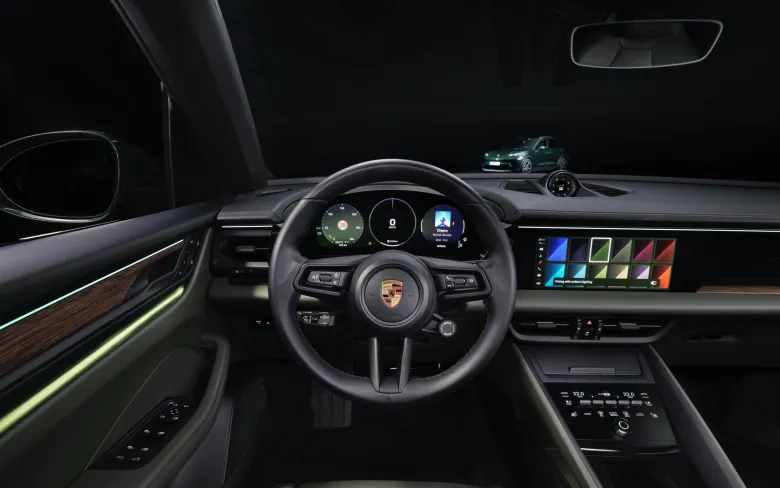 Porsche Macan EV Base model Interior Image 3