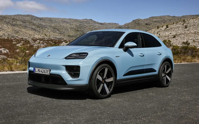 Porsche Macan EV Base model Exterior Image 1